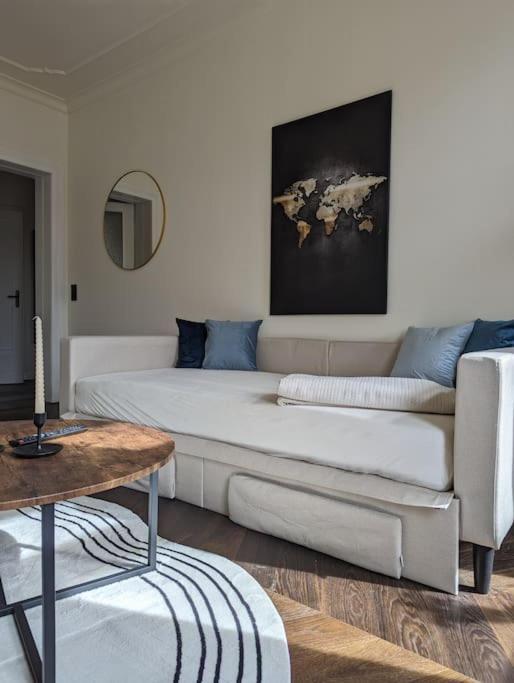 Vilipa-Apartments No.5 I Baumwollspinnerei I Kunstkraftwerk - 75M² I Balkon I Smart-Tv I Bad Mit Fussbodenheizung Leipzig Dış mekan fotoğraf