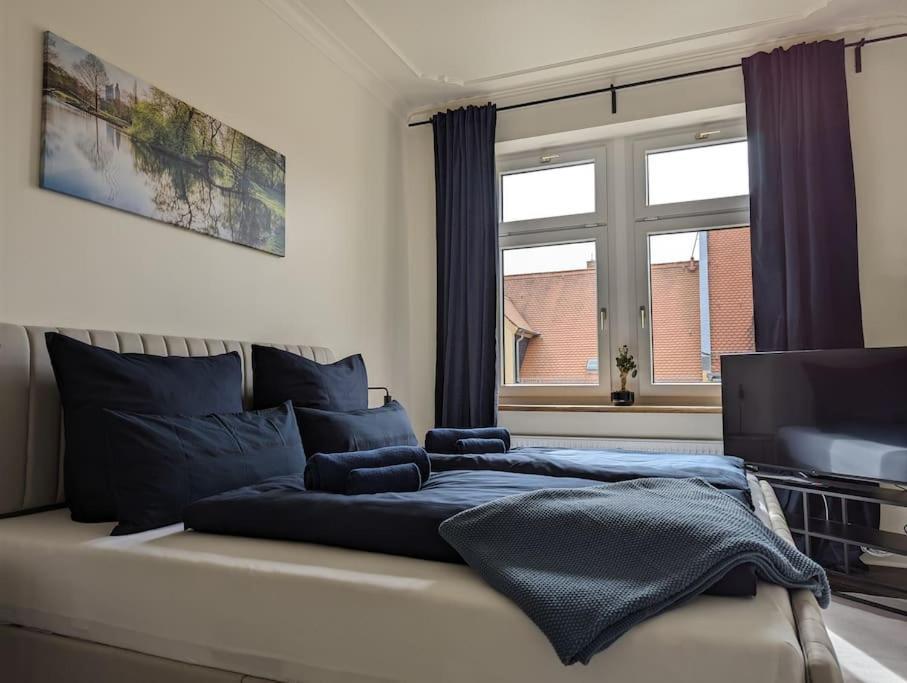 Vilipa-Apartments No.5 I Baumwollspinnerei I Kunstkraftwerk - 75M² I Balkon I Smart-Tv I Bad Mit Fussbodenheizung Leipzig Dış mekan fotoğraf