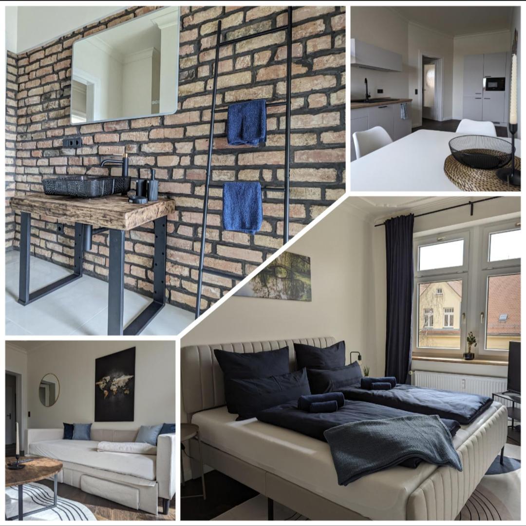 Vilipa-Apartments No.5 I Baumwollspinnerei I Kunstkraftwerk - 75M² I Balkon I Smart-Tv I Bad Mit Fussbodenheizung Leipzig Dış mekan fotoğraf